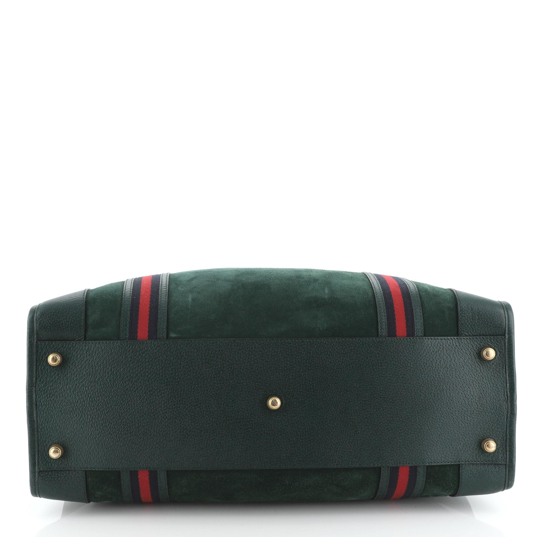 gucci green suede bag