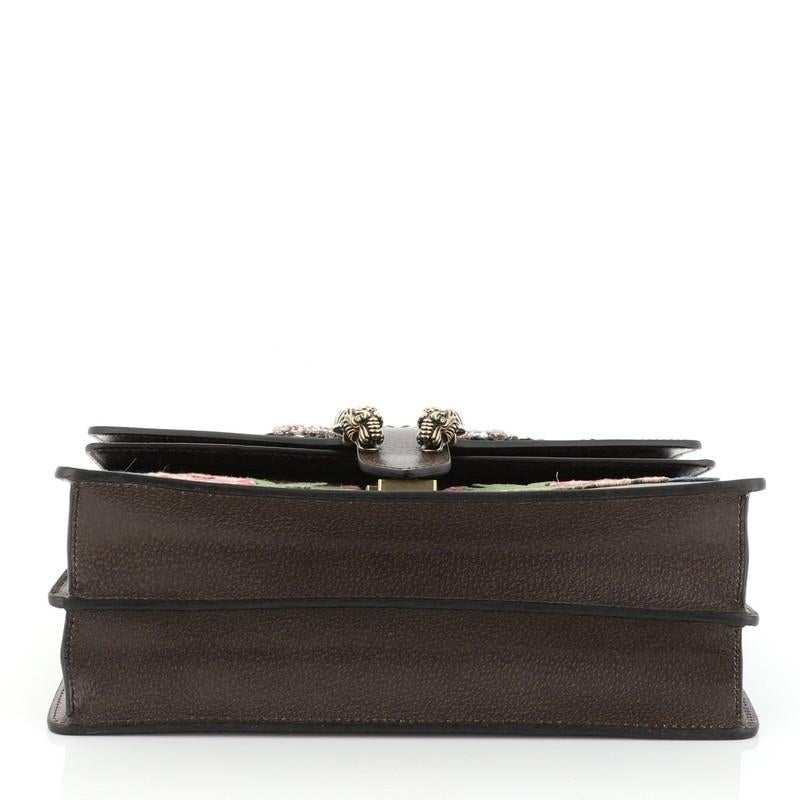 Women's or Men's Gucci Web Dionysus Bag Embellished Leather Medium