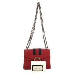 Used Gucci Web Dionysus Bag Leather Mini