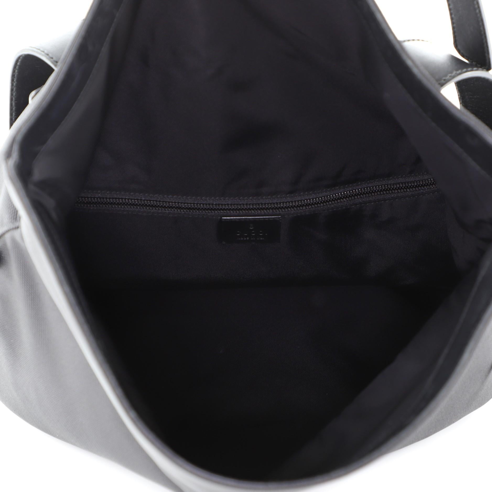 leather fold over backpack