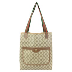 Gucci Web Handle Supreme GG Shopper Tote Bag Upcycle Ready 44gk93
