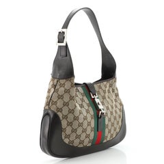 Jackie O Hobo GG Segeltuch Medium, Gucci Web