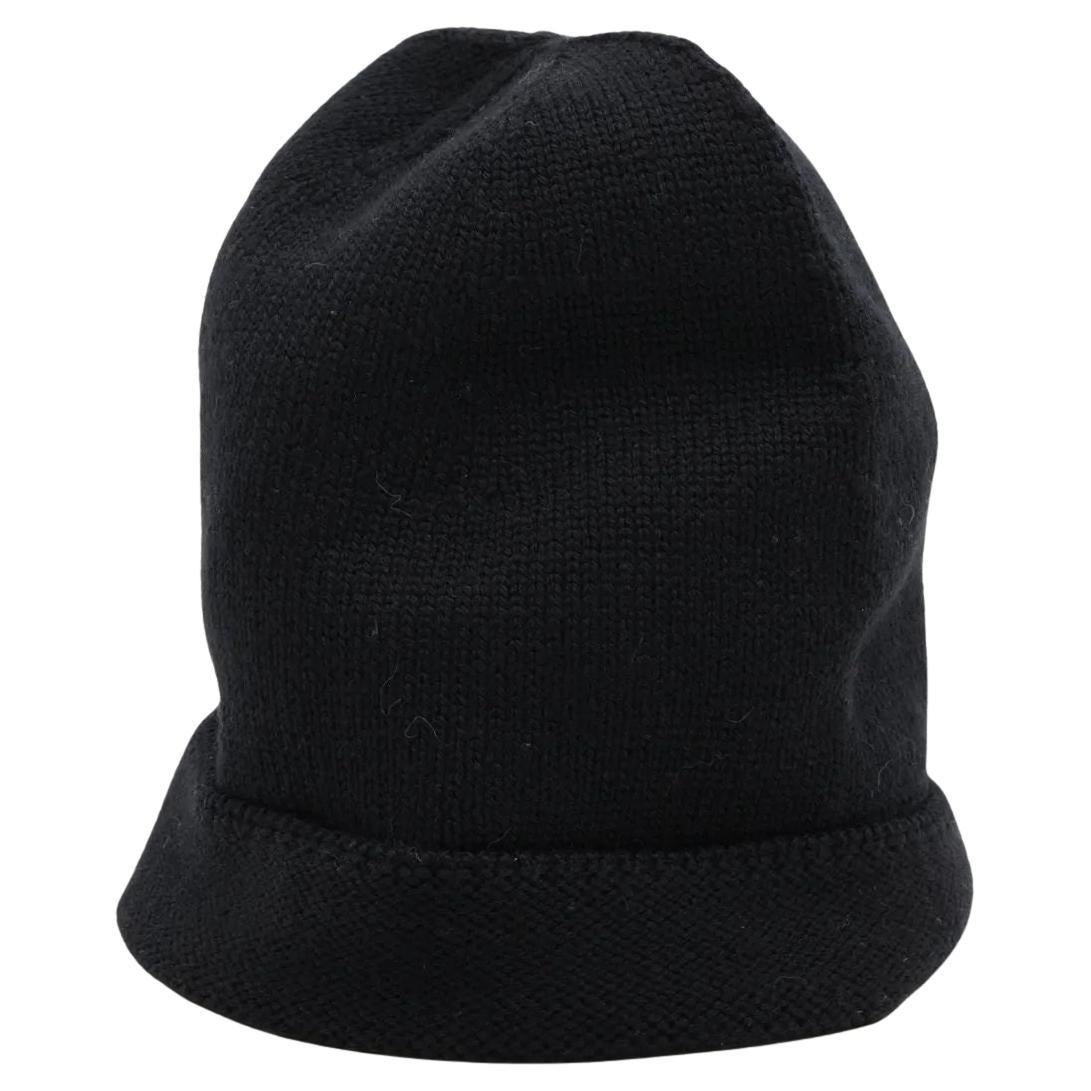 Gucci Beanie in lana a rete nero in vendita