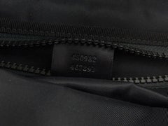 Gucci Web L'aveugle Par Amour Tiger Techpack 869837 Black Leather Backpack