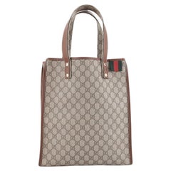 Gucci Web Loop Tote GG Coated Canvas Tall