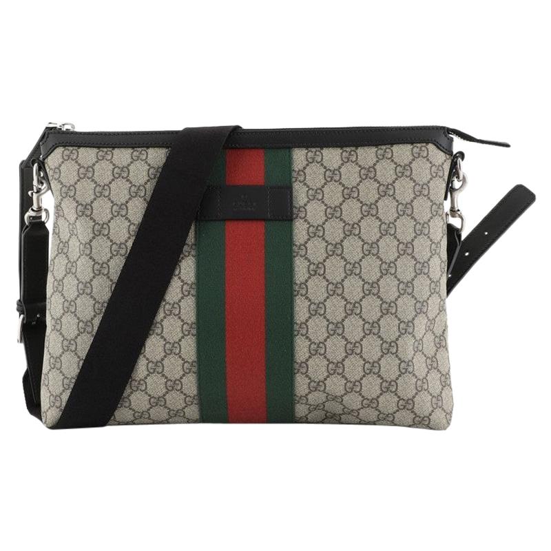 Gucci  Messenger Bag GG Coated Canvas Large at 1stDibs