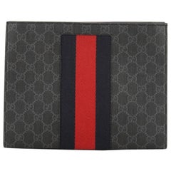 Gucci Web Pouch GG Canvas
