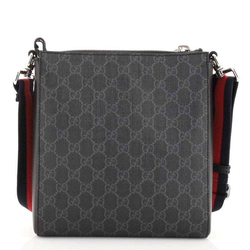 Gucci Borsa messenger con tracolla e zip frontale GG in tela Coates Small In condizioni buone a NY, NY
