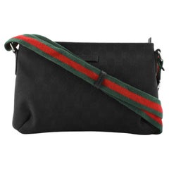 Gucci Web Strap Messenger Bag GG Canvas Small Gucci Web Strap Messenger Bag GG Canvas Small