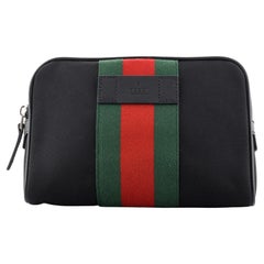 Gucci Web Zip Around Waist Bag Techno Canvas