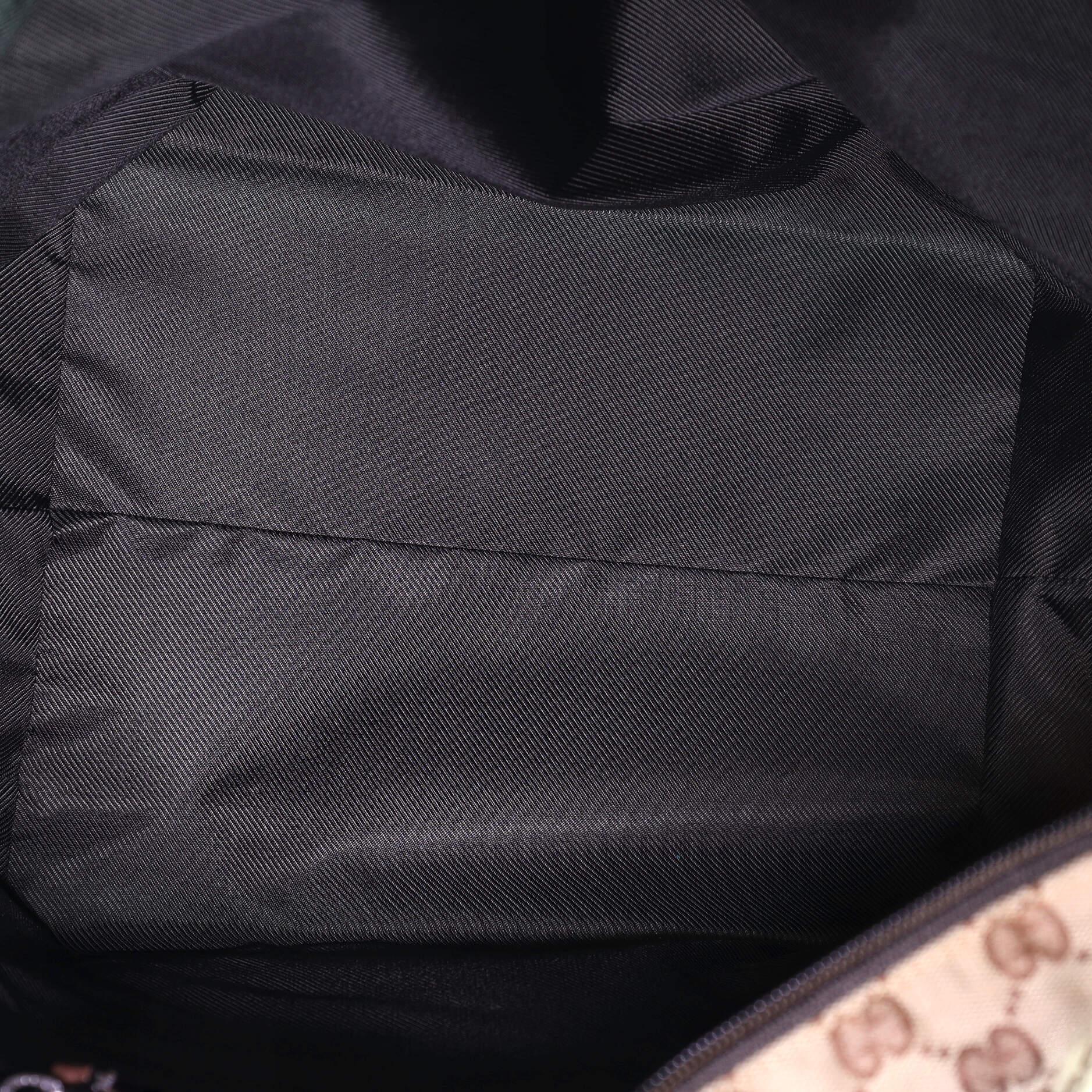 Gucci - Fourre-tout à fermeture éclair Web GG en toile - Large 3