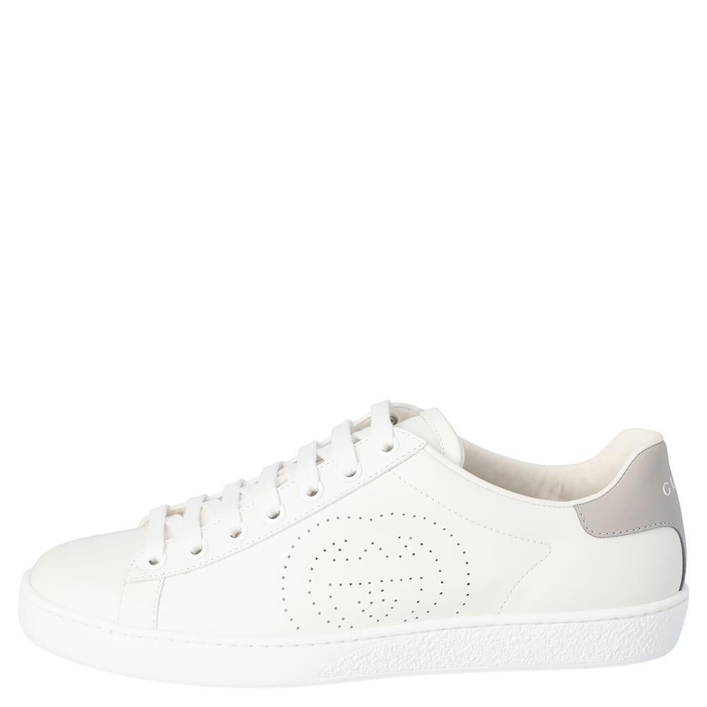 Gucci White Ace Sneakers Size 37 1