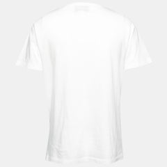 Gucci White Cotton Guccify Yourself Printed Crew Neck T-Shirt M