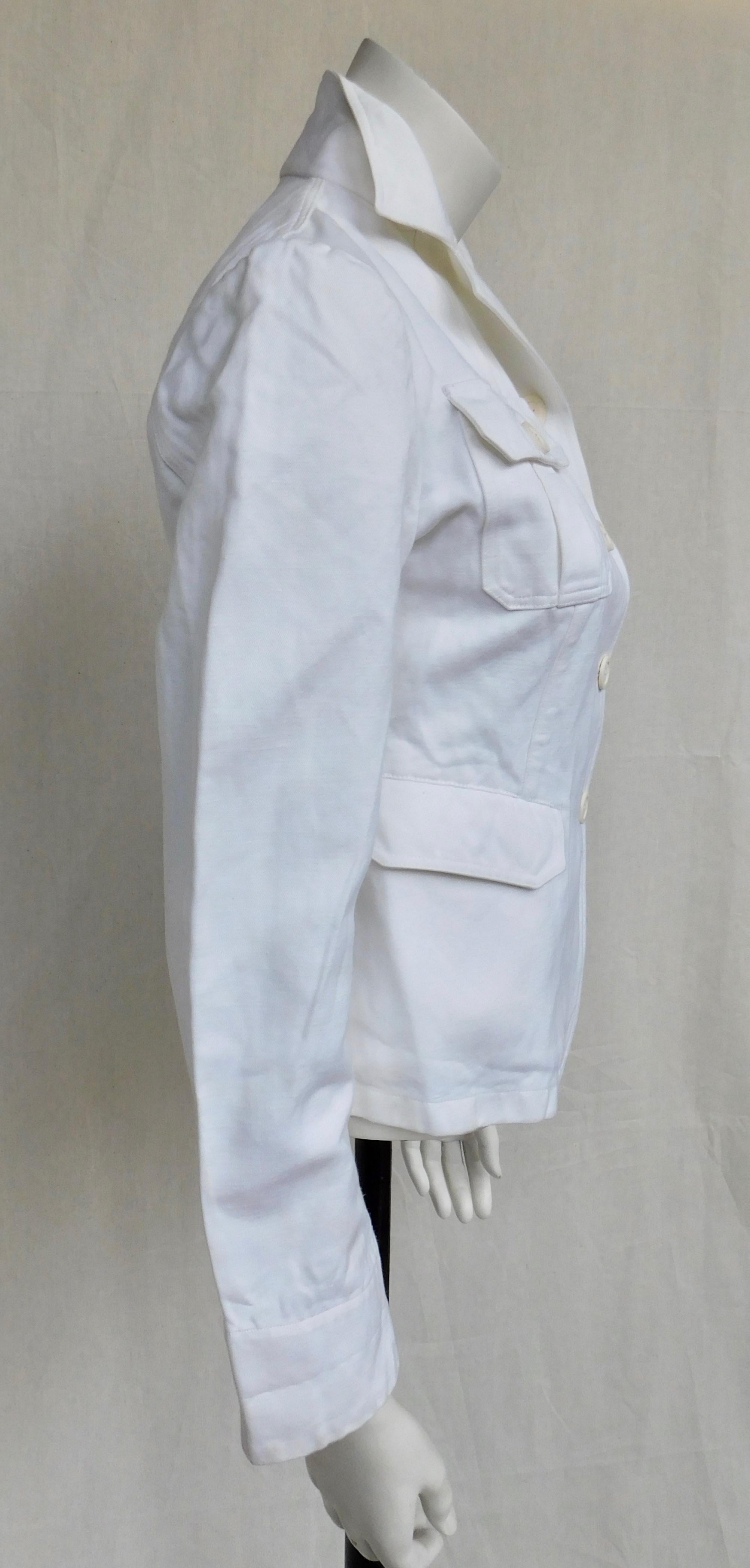gucci white jacket
