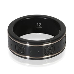 Gucci White Gold Icon Ring