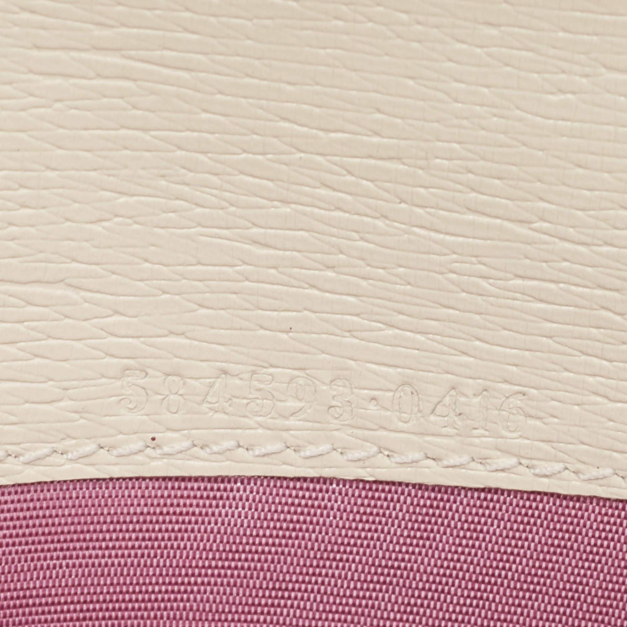Gucci White/Gold Leather Mini Dionysus Evil Eye Shoulder Bag 8