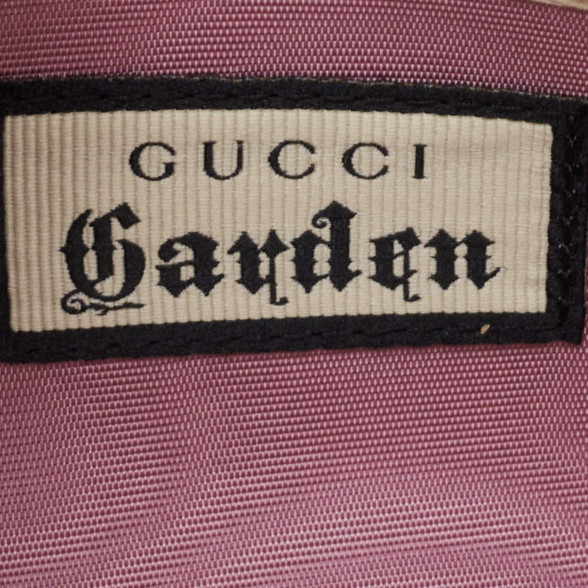 Gucci White/Gold Leather Mini Dionysus Evil Eye Shoulder Bag 2