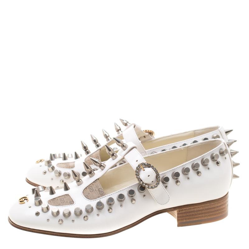 gucci spike loafer