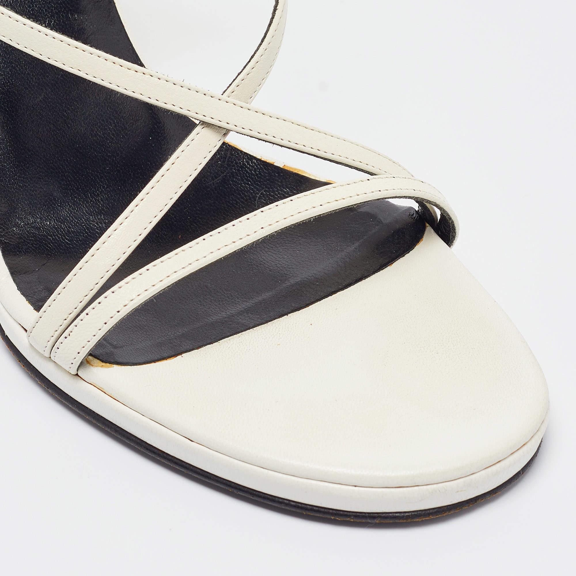 sandalias gucci blancas