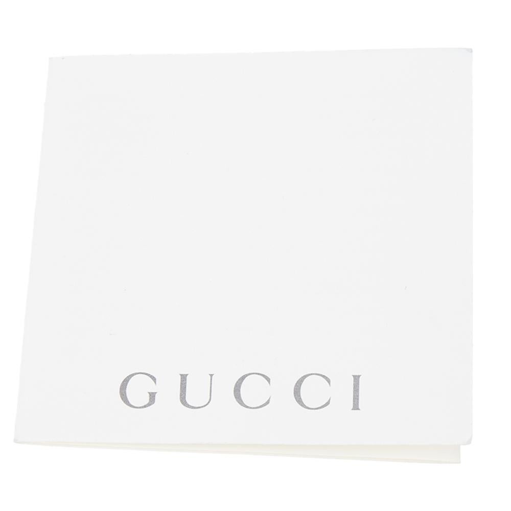 Gucci White Leather Capri Bowler Bag 3