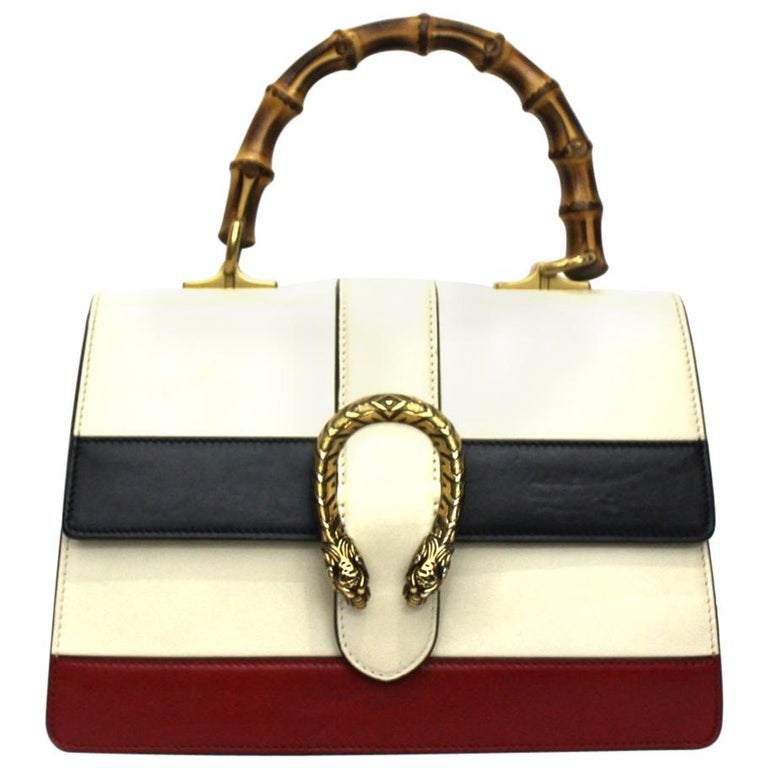 Gucci White Leather Dionysus Bag For Sale at 1stDibs gucci bag