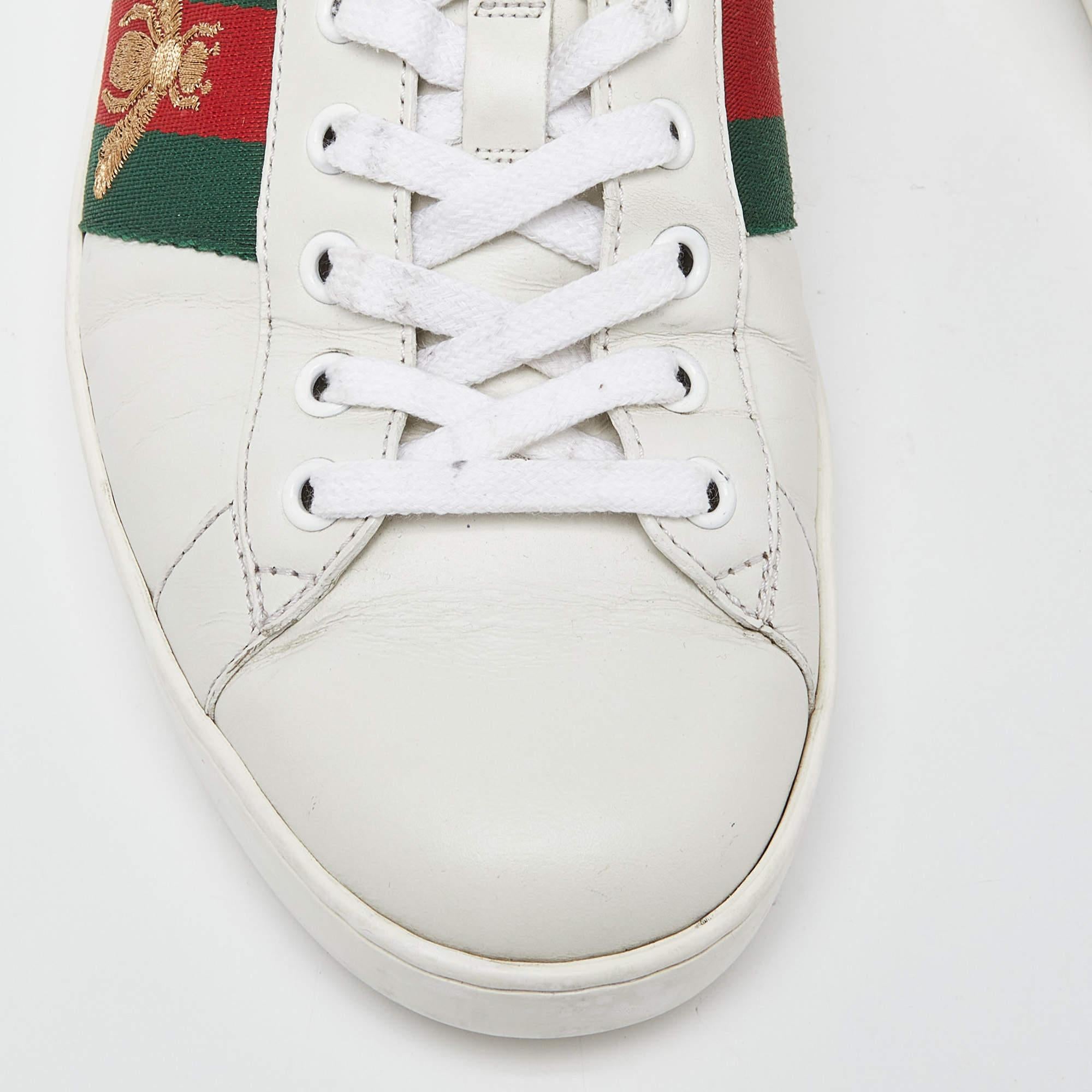 Designed to elevate your style quotient and give you comfort at the same time, these Gucci kicks are crafted using the best materials. Pair them with your casuals for a cool look.

