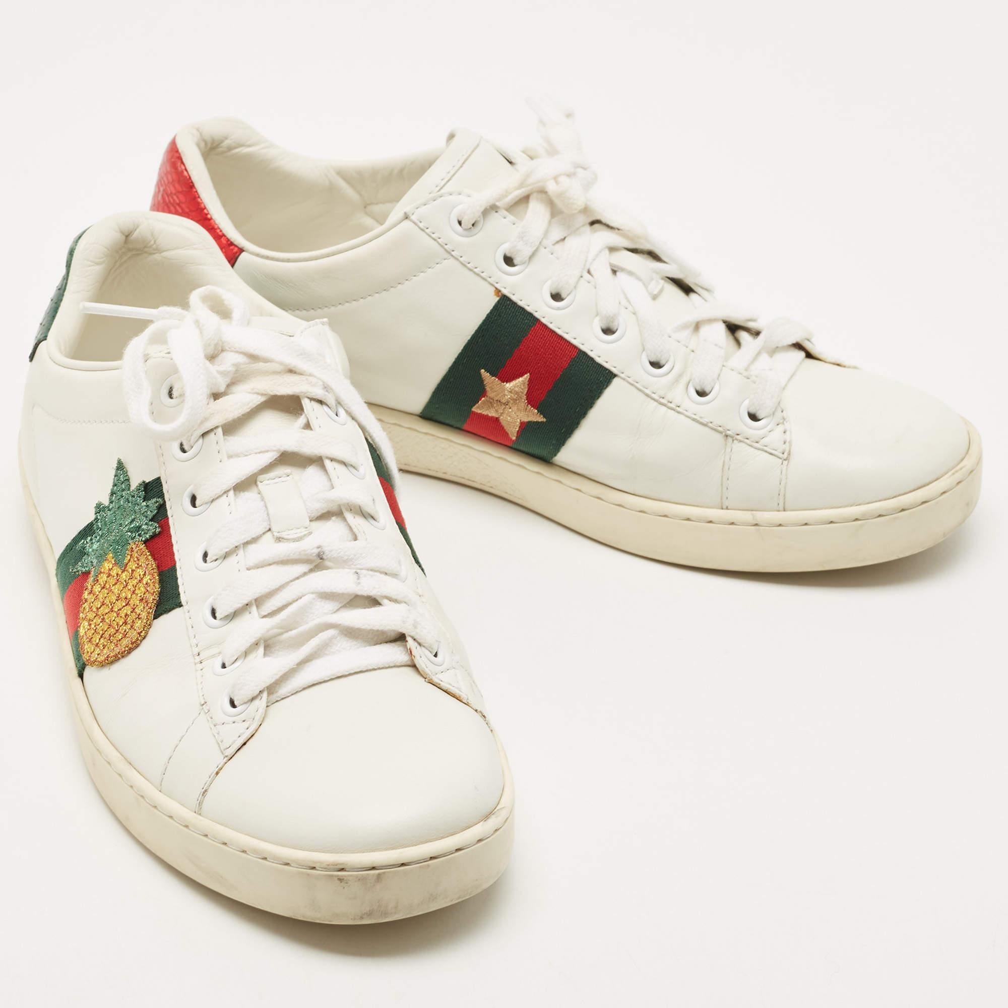 Gucci ladybird trainers deals
