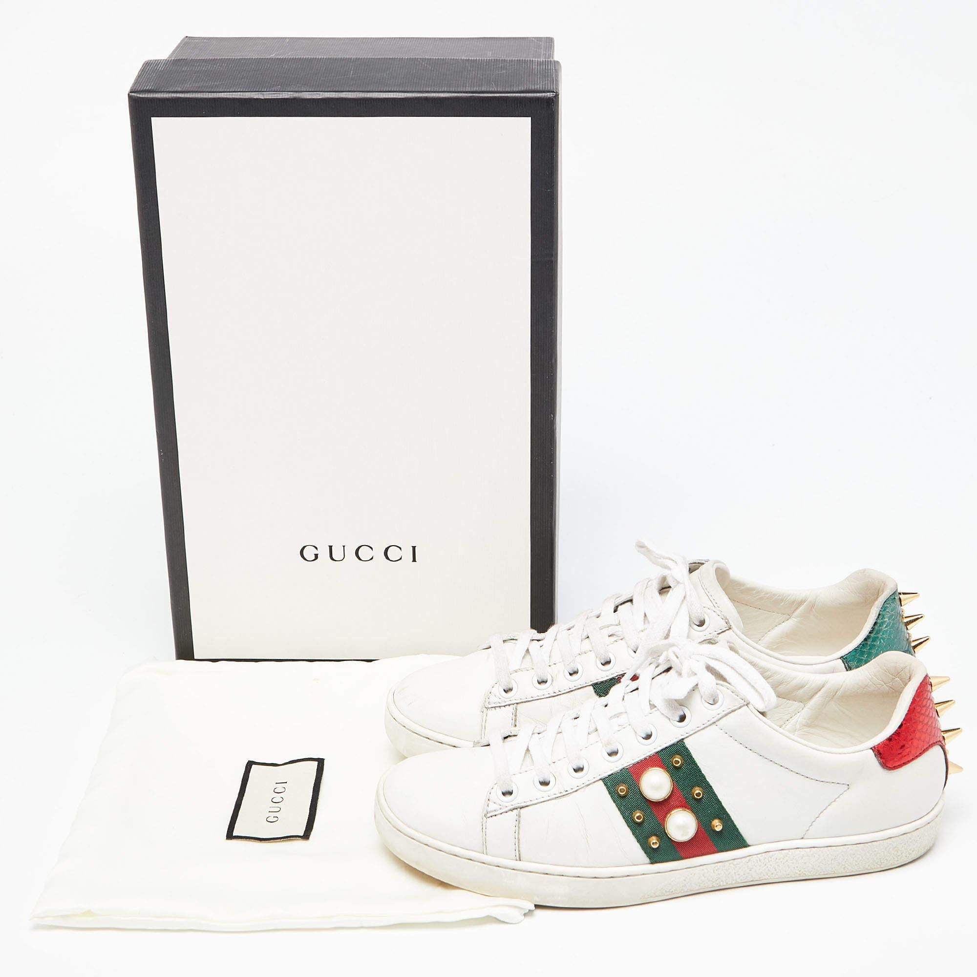 Gucci ace spikes deals