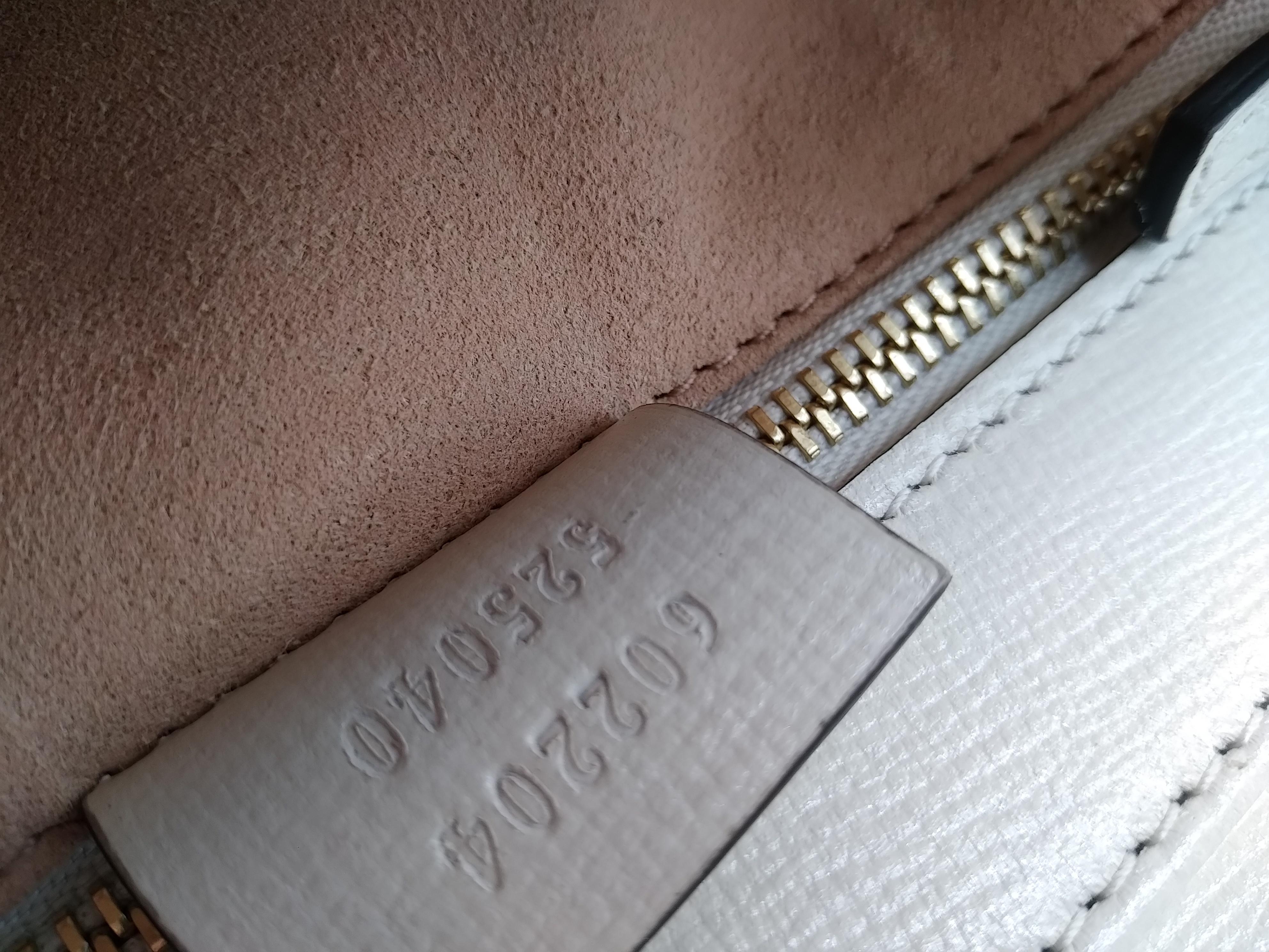 Gray Gucci White Leather Horsebit 1955 Shoulder Bag