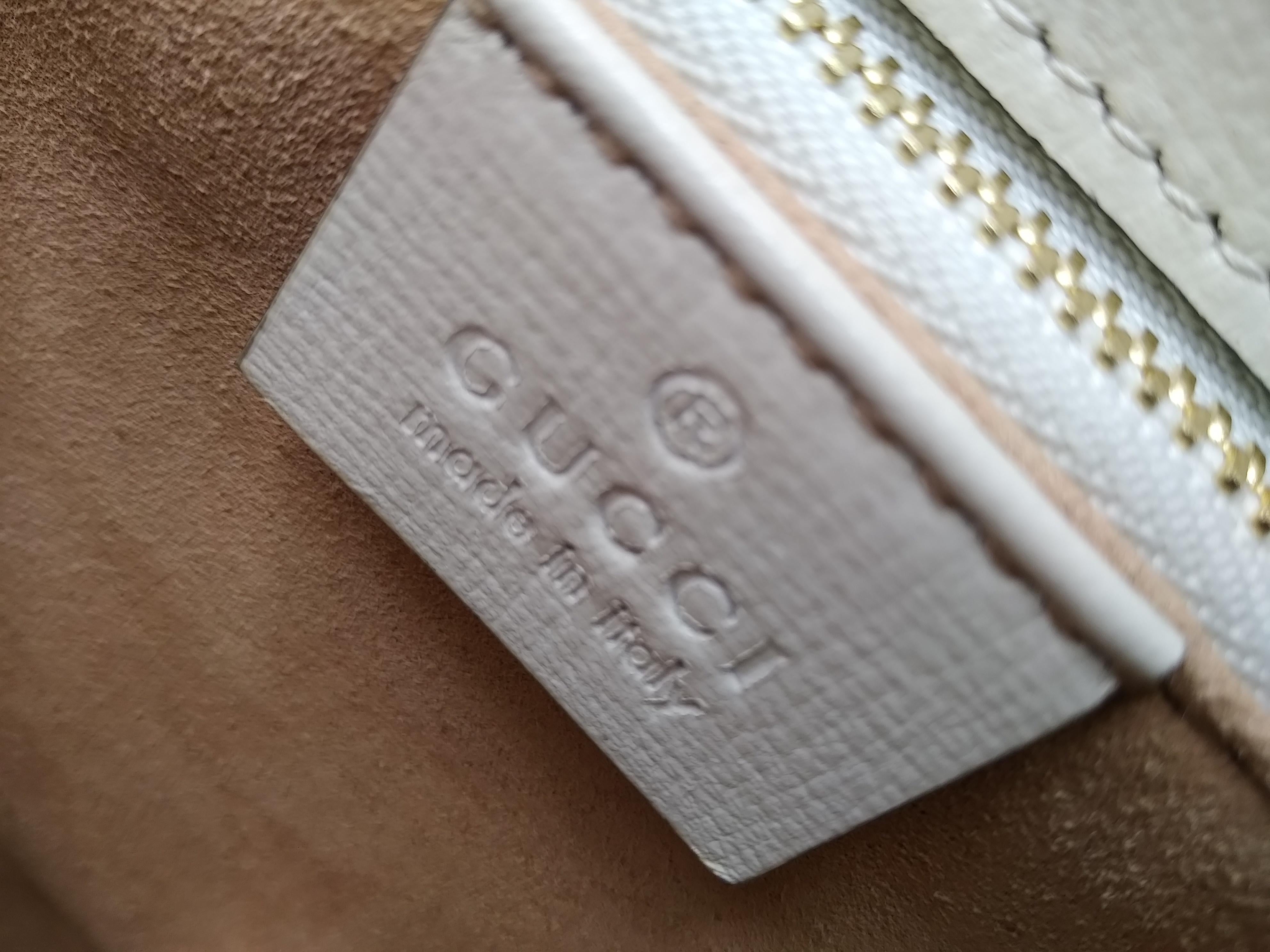 Gucci White Leather Horsebit 1955 Shoulder Bag at 1stDibs gucci white