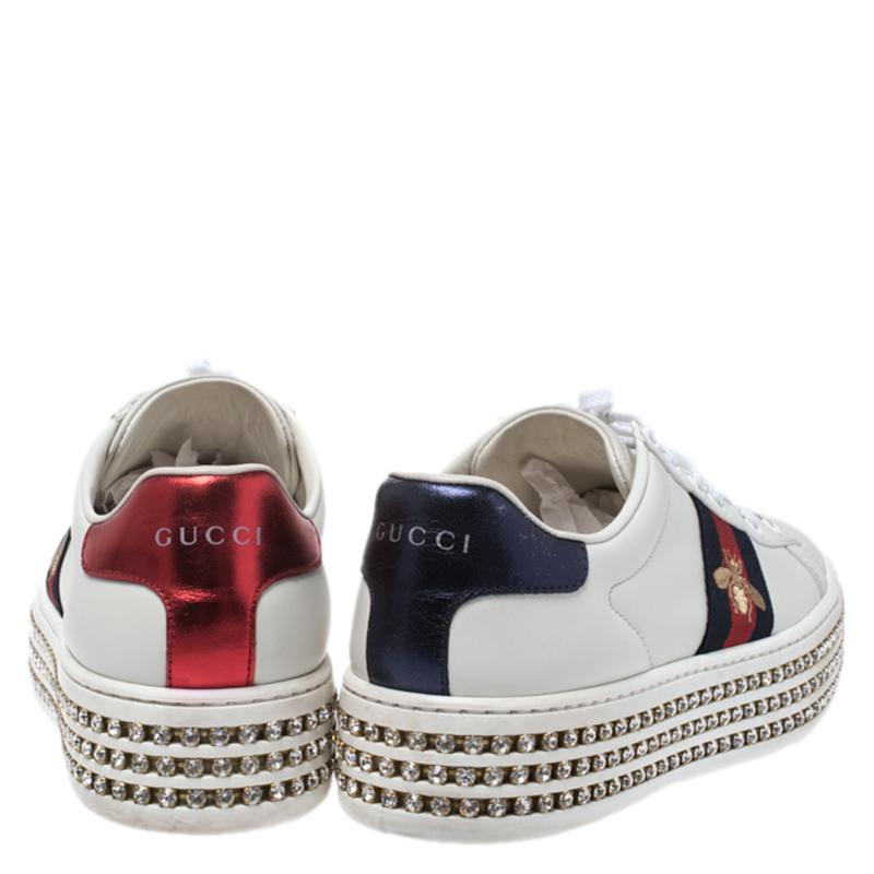 gucci ace crystal