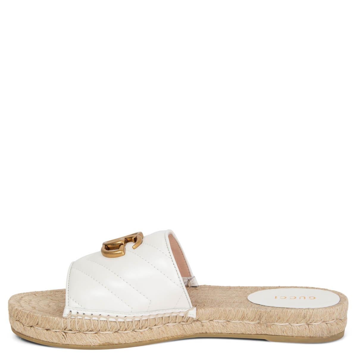 gucci pilar espadrille slide sandals