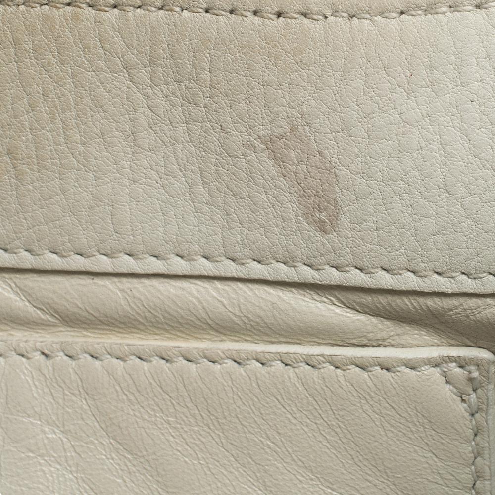 Gucci White Leather Shoulder Bag 3