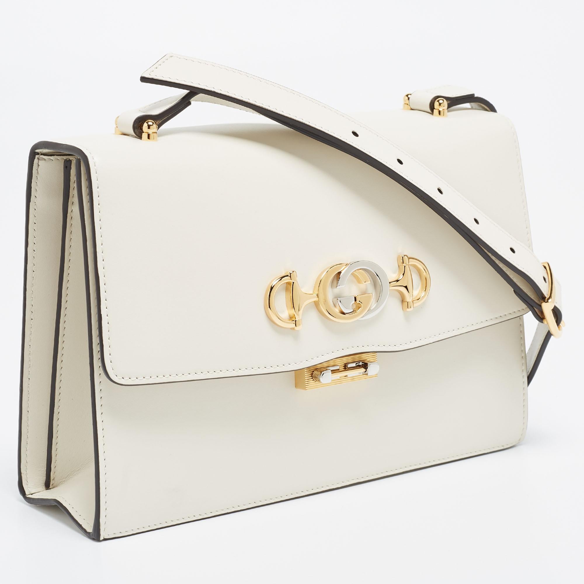 Gucci White Leather Small Zumi Shoulder Bag at 1stDibs gucci zumi bag