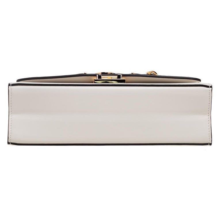 Zumi Smooth Leather Small Shoulder Bag - Black or White main image 0