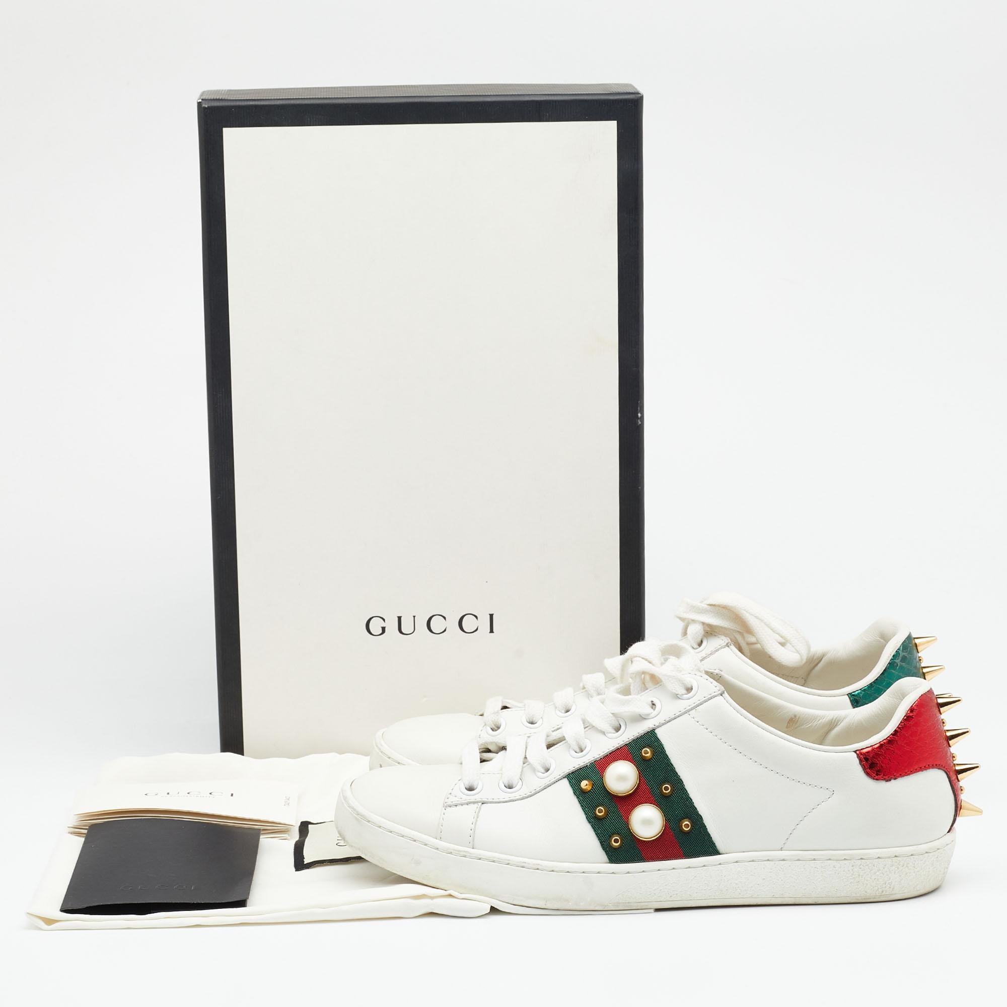 Basket gucci avec perle on sale