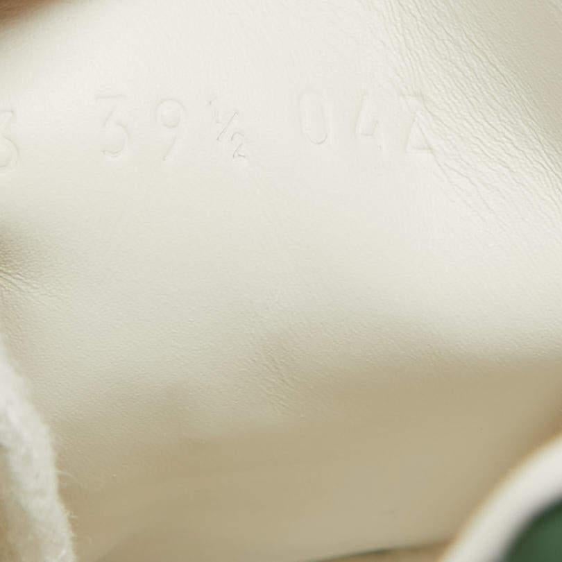 Gucci White Leather Web Ace Sneakers Size 39.5 2
