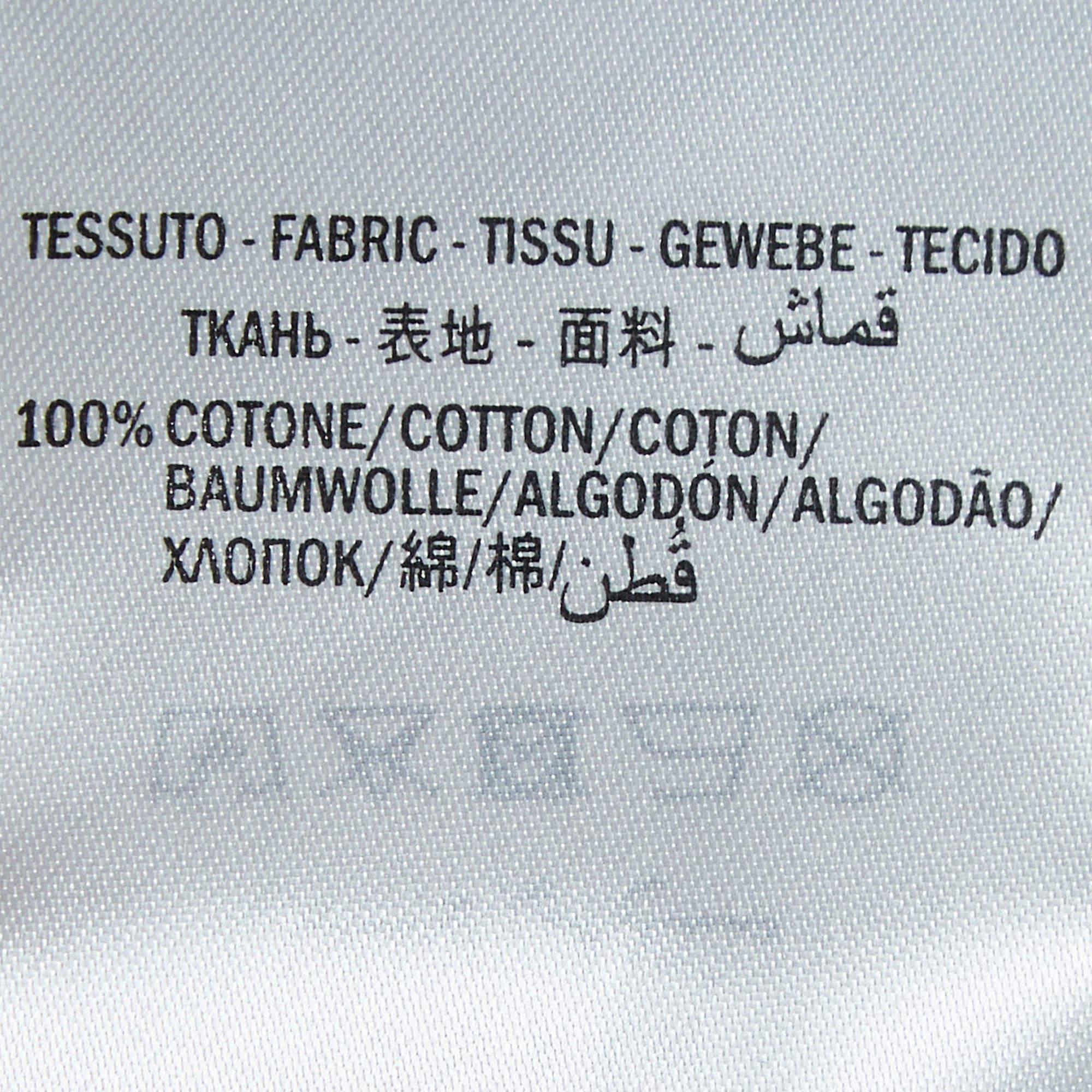 Gucci White Logo Printed Mesh Tank Top S 2