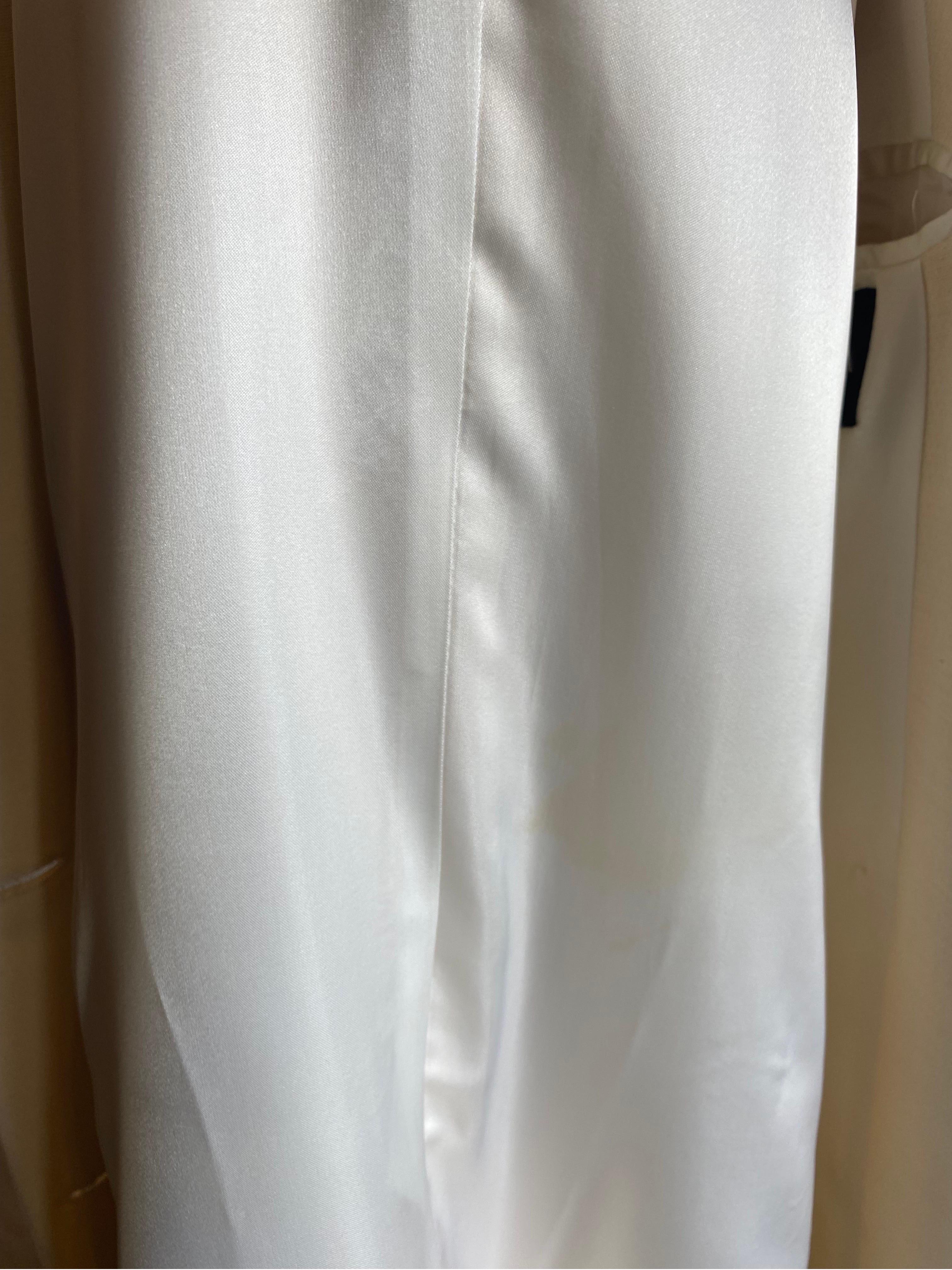Abrigo largo blanco Gucci de Tom Ford 1996 A/I en venta 7