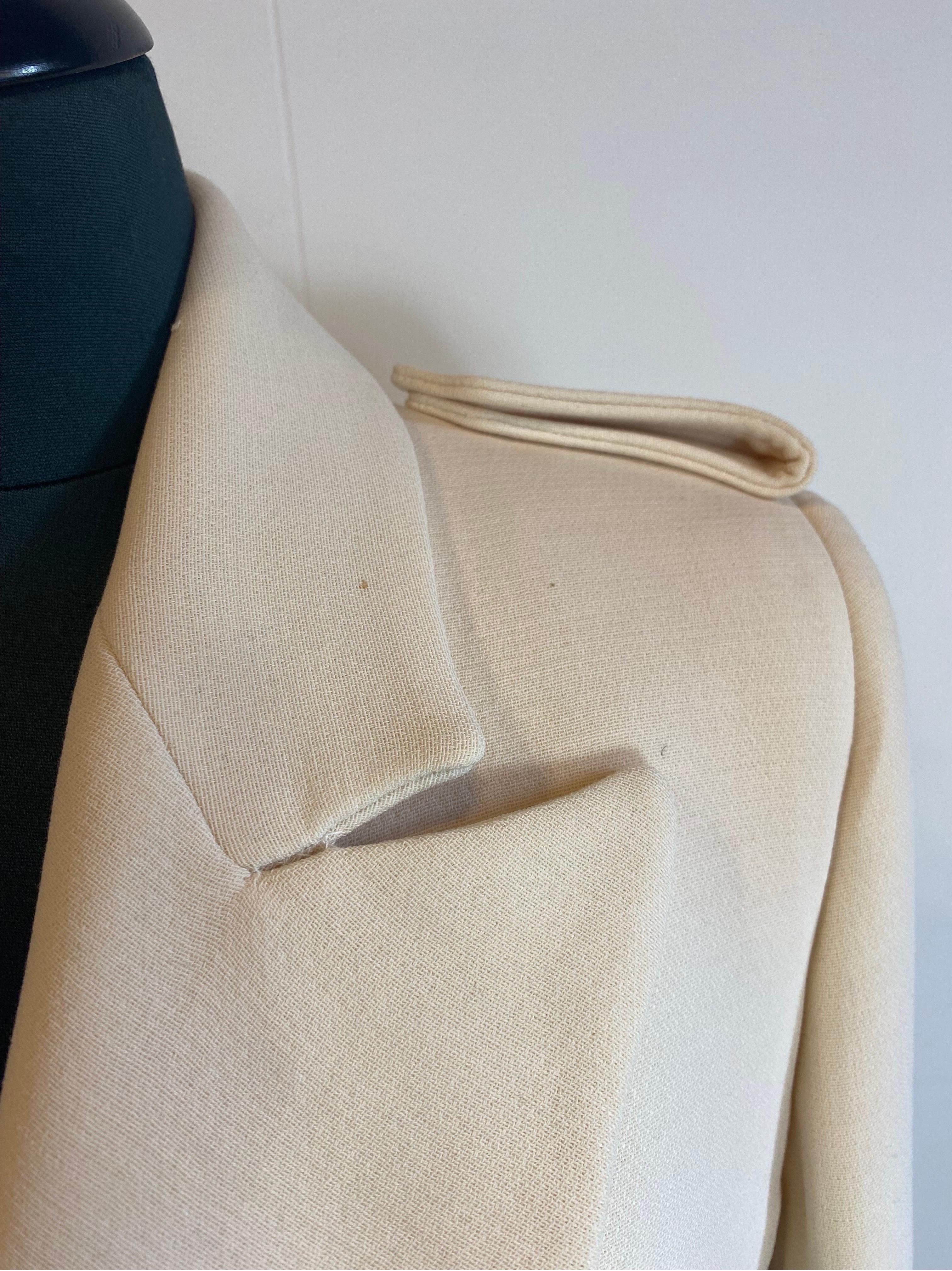 Abrigo largo blanco Gucci de Tom Ford 1996 A/I en venta 1