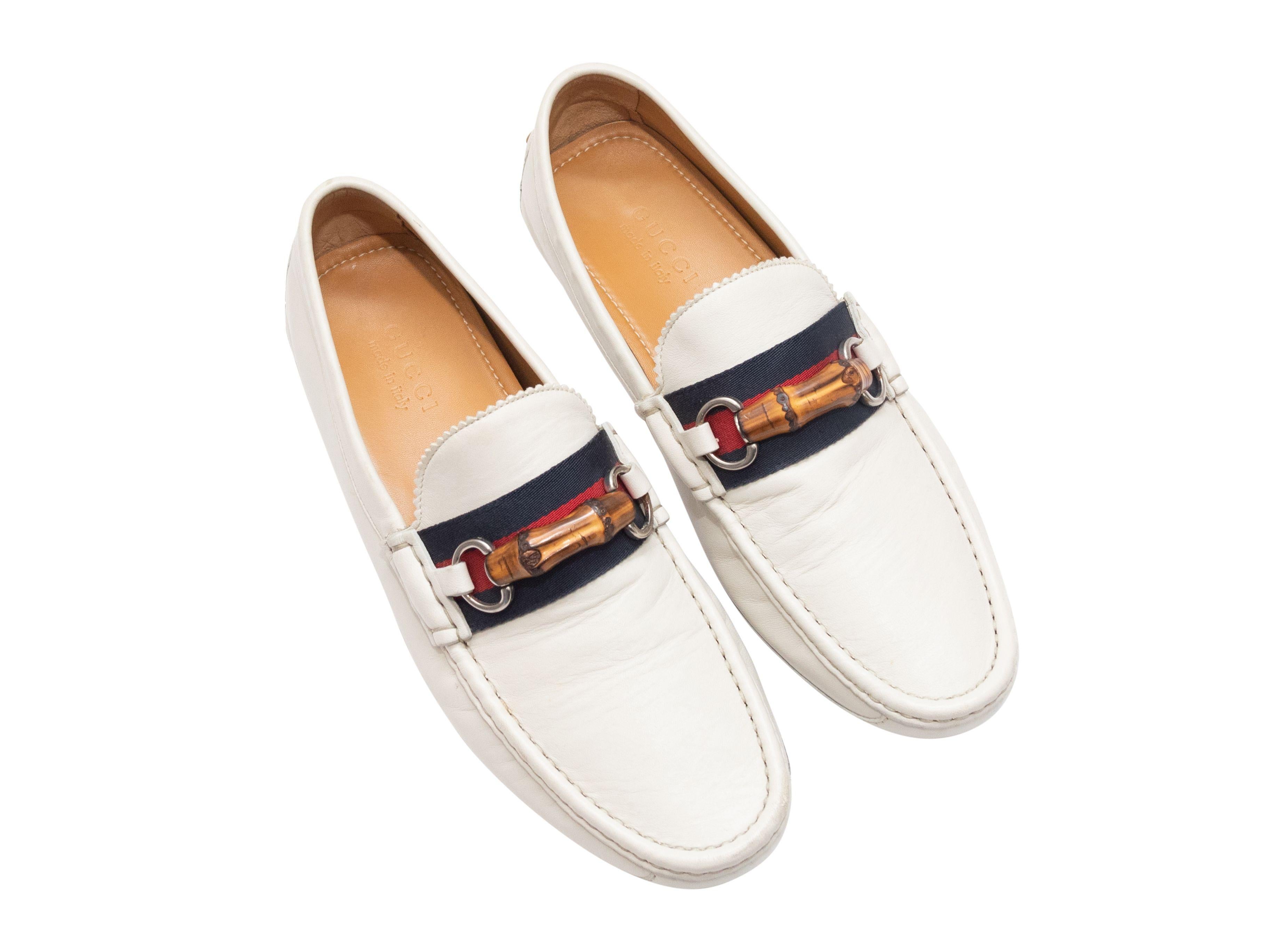 white designer loafers men's