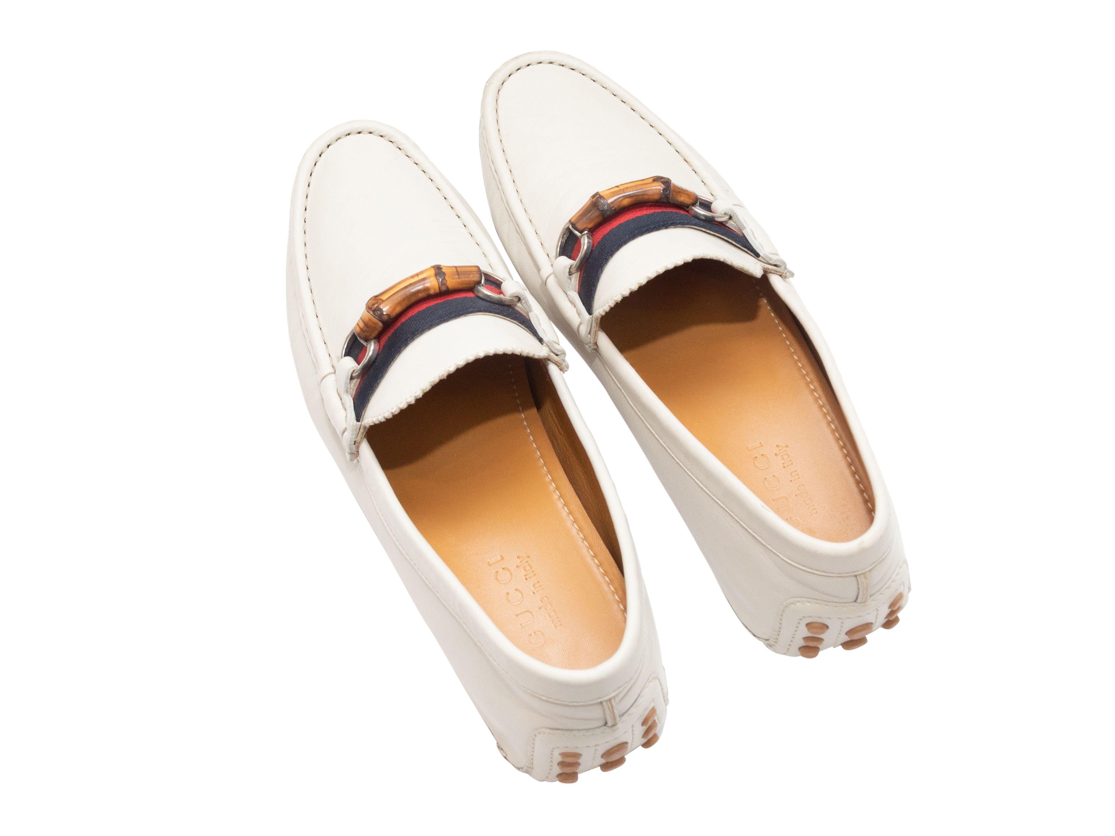 white gucci drivers