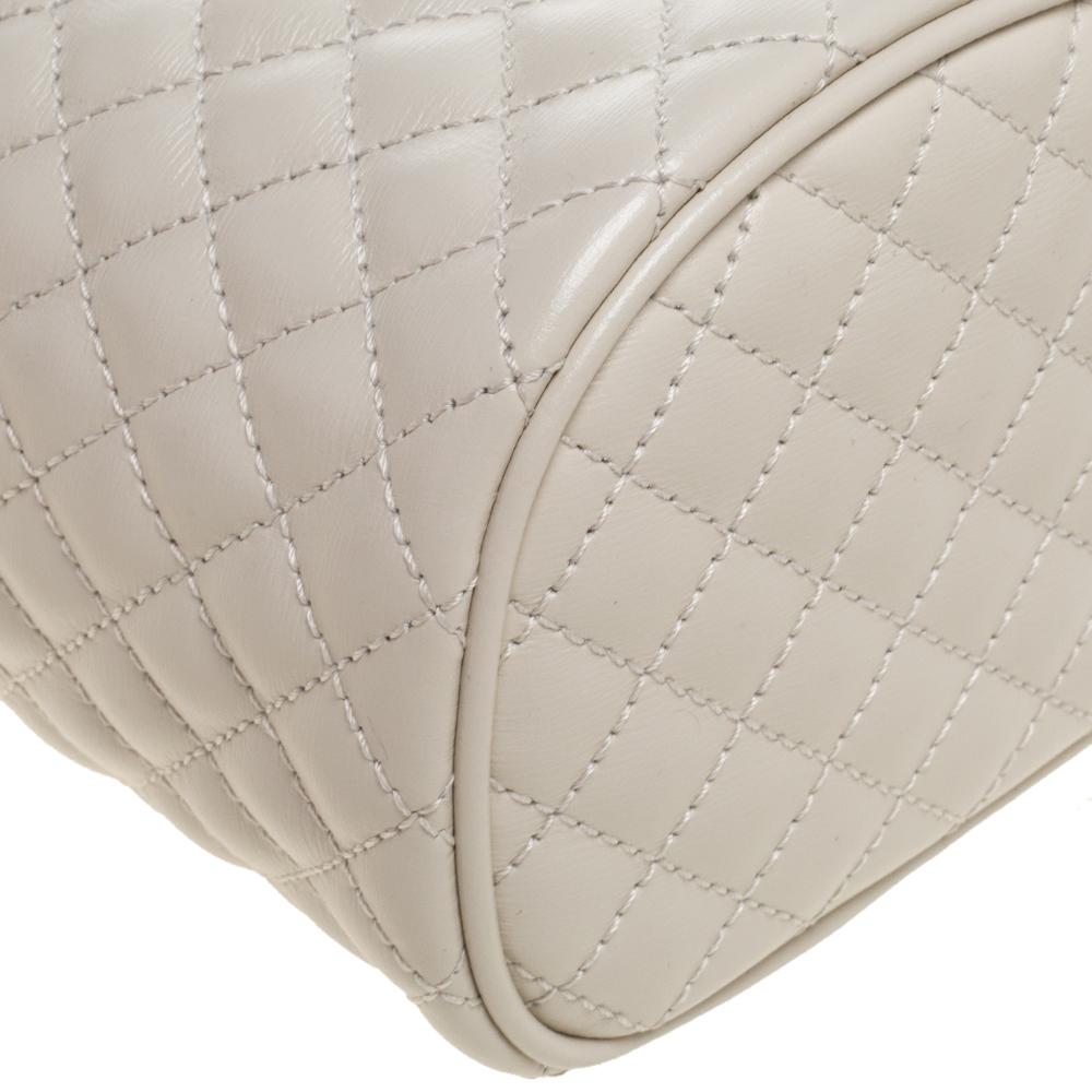 Gucci White Quilted Leather Trapuntata Convertible Belt Bag 5