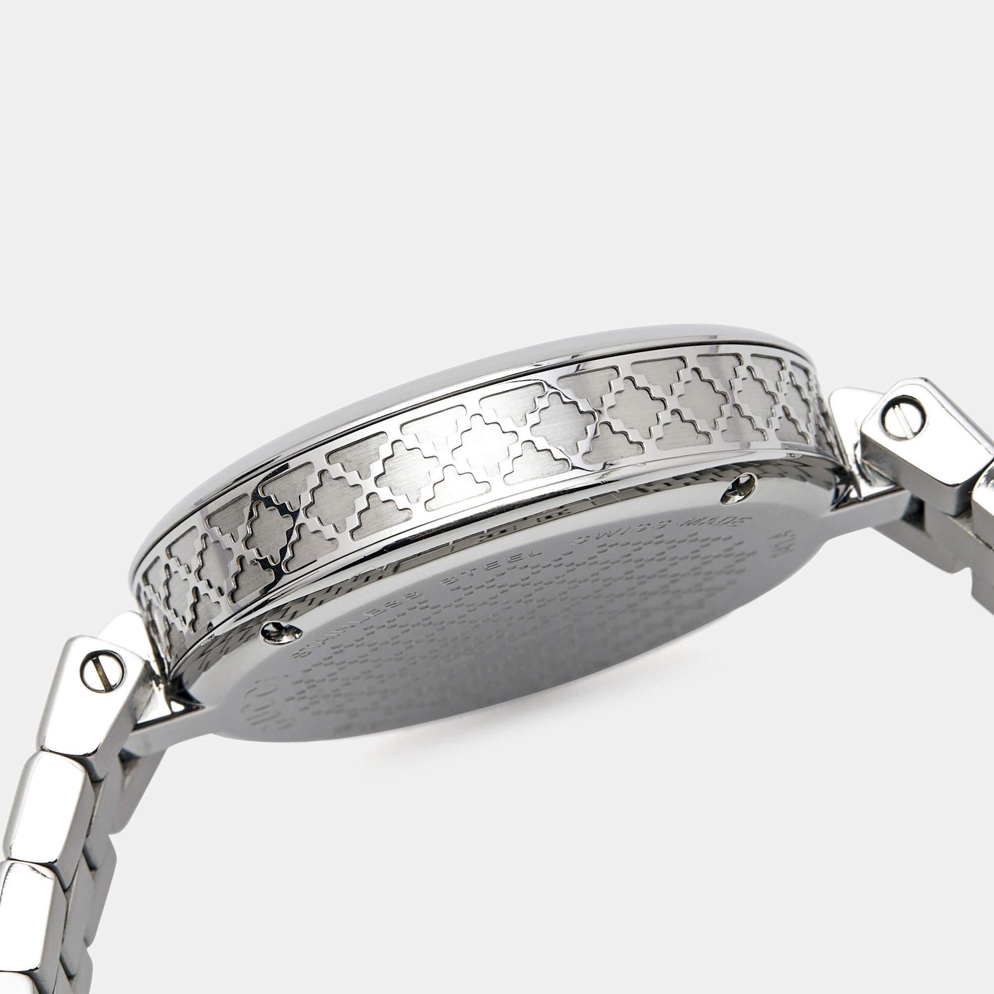 Gucci White Stainless Steel Diamantissima YA141402 Women's Wristwatch 32 mm 1