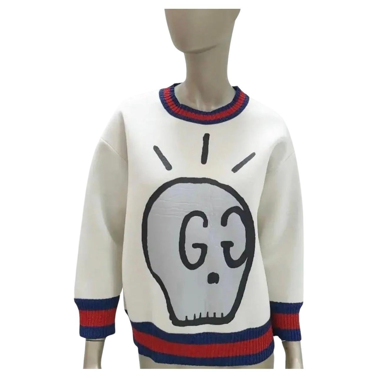 Gucci White Sweatshirt