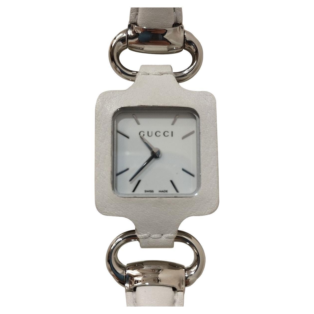Gucci White Watch YA130404 For Sale