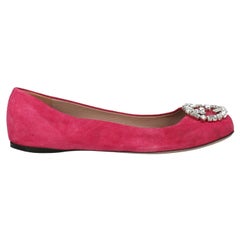 Gucci Woman Ballet flats Pink Leather IT 35.5