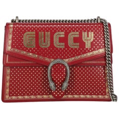 Vintage Gucci Woman Dionysus Gold, Red 