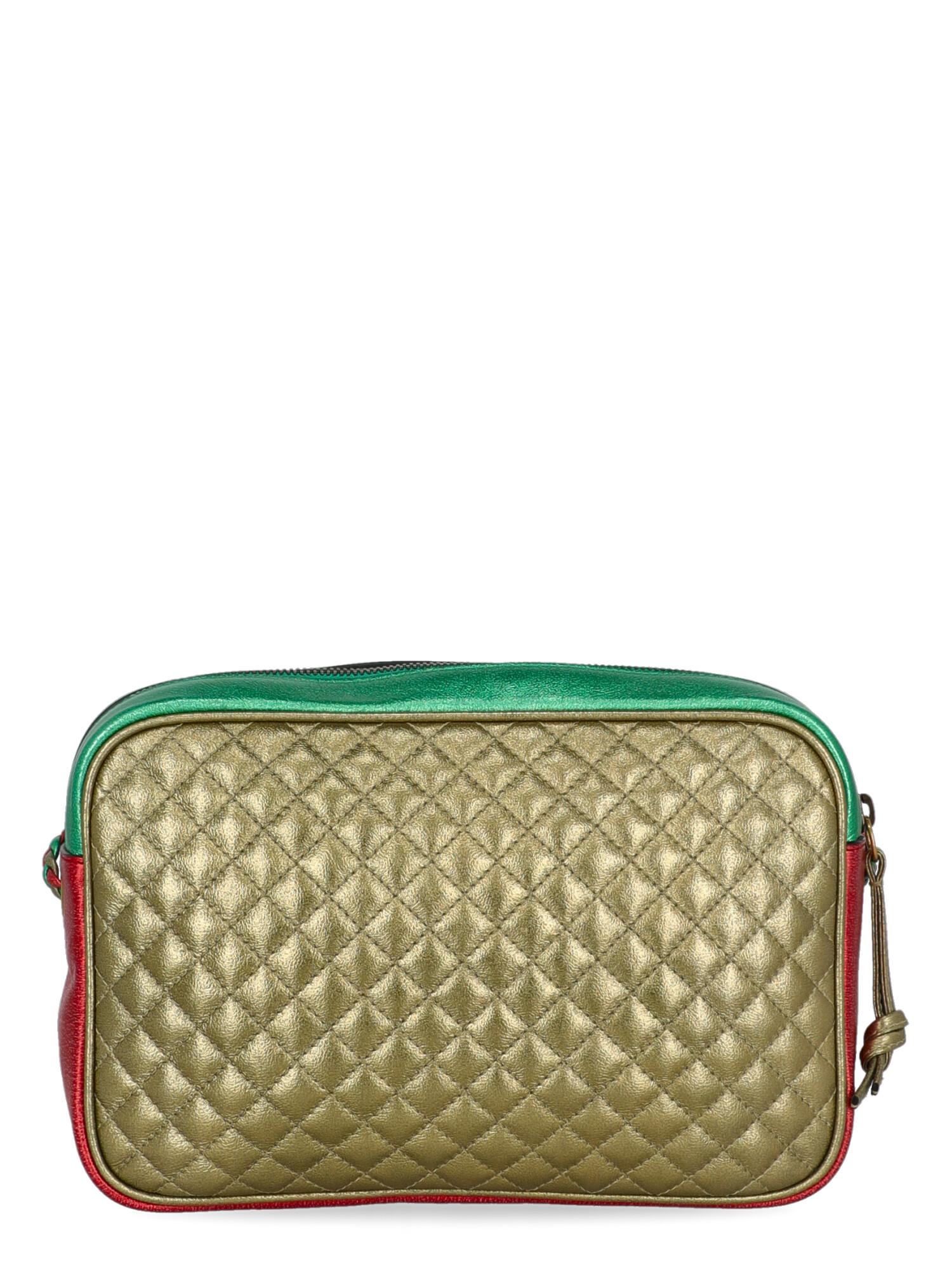 Gucci Woman Shoulder bag  Green Leather In Excellent Condition For Sale In Milan, IT