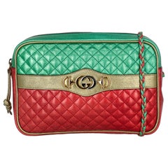 Gucci Woman Shoulder bag  Green Leather